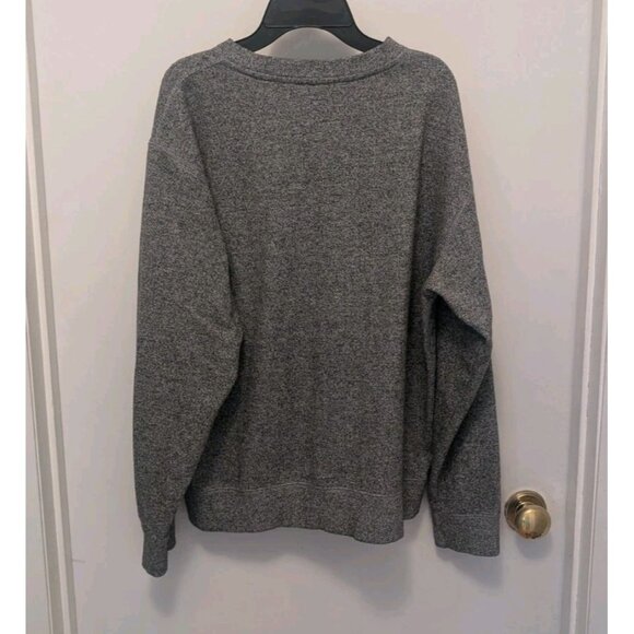 Roots Beaver Logo Grey Crew Sweater/Sweatshirt, Size M - Picture 4 of 8